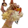 Bege Água Dourado Deus da Riqueza Montado em um Cavalo com Pingente de Lingote de Riqueza Chaveiro de Ouro Puro Pingente para Bolsa Celular Loja de Ouro Presente