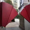 Fabricantes fornecem porta de metrô com pele integral de PU, porta de asa de comunidade, defletor de espuma de PU para amostra de figura