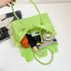 Bolsa Jelly Birkin Bolsa de Gelatina Kiiikiii Mismo Estilo Bolsa Tote de Gelatina Gran Capacidad Bolso de Hombro y Mano Tamaño Mediano