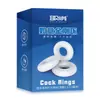 Anel Ruyi King Kong Prazer branco conjunto de três peças marido e mulher compartilham anel masculino brinquedos sexuais adultos 288/caixa