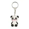 Lindo Llavero de Dibujos Animados de Panda Tesoro Nacional Colgante Divertido para Bolsa de Panda Colgante de Promoción Local Pequeño Regalo al por Mayor