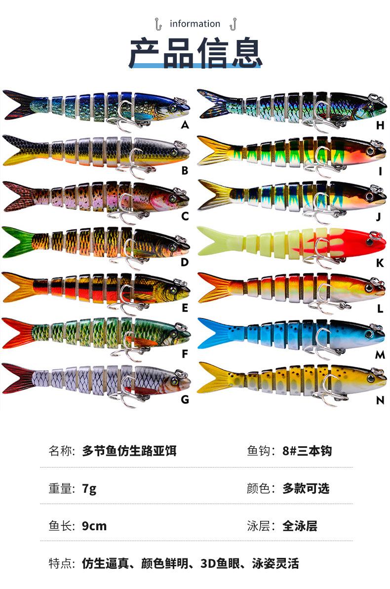 多节鱼假饵