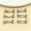 Relleno de Oro de 18K Color Fuerte Duradero Hebilla Pimienta Hebilla de Cobre Accesorios Joyería Hebilla de Unión DIY Pulsera Hecha a Mano Collar Hebilla de Cierre
