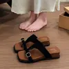 Pantuflas de Cuña con Suela Gruesa para Mujer, Nuevo Estilo Verano 2026, Cómodas y Elegantes, Perfectas para Combinar con Vestidos, Sandalias y Chanclas