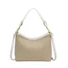 Nova Bolsa Hobo Clássica Feminina Padrão C Folha de Louro Versátil Moda Bolsa de Axila Tendência Exquisita Bolsa de Ombro Transversal