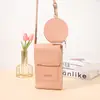 Bolsa de Mujer al por Mayor de Comercio Exterior Transfronterizo, Bolsa Táctil para Teléfono Móvil, Bolso Cruzado Sencillo y de Moda con Mini Billetera