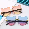 Gafas de Sol Infantiles Sin Marco de Oso al por Mayor Parasol Protección Solar Niños y Niñas Bebé Lindas de Dibujos Animados Gafas