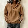 2026 nuevo en stock Sudadera con capucha casual retro de pana a rayas, manga larga, transfronteriza de Amazon europea y americana