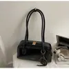 Bolso Femenino Sencillo y Versátil 2025 Nueva Moda de Invierno Bolso de Hombro para Debajo del Brazo con un Toque de Lujo para el Trayecto Diario Bolso Boston
