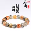 Pulsera de Diamantes Brillantes Naturales Mingdu Crystal Venta al por Mayor Pulsera de Cuentas de Bola de Cristal Negro Pulsera Transparente Venta al por Mayor