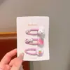 Pinzas para el Cabello de Dibujos Animados Lindas para Niñas, Pasadores para el Flequillo de Nuevo Estilo, Pinzas para el Cabello que No Dañan el Cabello, Accesorios para el Cabello de Conejo para Niñas Pequeñas