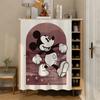 Ratón Pequeño de Dibujos Animados Cubierta para Lavabo Gabinete de Baño Cortina Cubierta para Gabinete de Almacenamiento Cortina para Desorden Estante de Cocina Cortina a Prueba de Polvo
