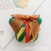 Peluche de dibujos animados Papá Noel muñeco de nieve alce árbol algodón DIY pasador tocado zapatos y calcetines bolsa accesorios accesorios decorativos
