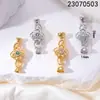 Fecho para Colar de Pérolas Zircônia Esmagada Verde Fecho Vintage Acabamento Feito à Mão Conector Fecho Corrente de Suéter Acessórios DIY