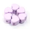 Cuentas de Color Sólido Acrílicas Flores Macarrón Corazón Estrella de Cinco Puntas Cuentas Sueltas Pulsera DIY Accesorios para Joyería Cuentas de Gelatina