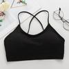 Comercio Exterior Transfronterizo Popular Empuje Hacia Arriba Correas Cruzadas Dobles Francesas Espalda Hermosa Tubo Envuelto en el Pecho Top Chaleco Deportivo sin Espalda Ropa Interior para Mujer