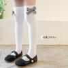 Calcetines hasta media pantorrilla para niños, otoño e invierno, medias Lolita para niñas, primavera y otoño, calcetines de princesa con lazo, calcetines altos por encima de la rodilla para bebés.