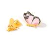 Hermosa flor de mariposa carpa Loto abeja insignia de metal broche ramillete joyería pequeña hebilla de seda para toalla pin para cuello de uniforme