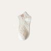 Calcetines japoneses para mujer primavera y verano dulces de dibujos animados calcetines de tubo corto estudiantes cómodos algodón de Xinjiang blanco calcetines Zhuji al por mayor