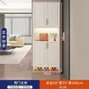 Gabinete de Zapatos para Entrada de Madera Maciza, Recibidor, Puerta de Sala de Estar del Hogar, Compartimento Integrado de Gran Capacidad, Taquilla de Almacenamiento en Pared