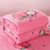 Invierno Súper Suave Caliente Manta Vellón Coral Franela Manta Multiusos Individual y Doble Dormitorio Estudiantil Manta Sábana