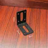 Código de ángulo universal ajustable soporte de ángulo recto de 90 grados soporte de hierro triangular conector de placa de chapa soporte de refuerzo ferretería
