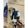 Enviado: Colete puffer feminino básico liso de Dongdaemun, Corea, top solto e que afina