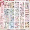 Suministro Directo de la Marca Yuxian de Libros de Pegatinas Pre-cortadas, Álbumes de Texturas, Pegatinas de Bordado Textil, Materiales para Journaling y Servicios de Dropshipping