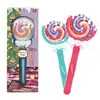 Barraca de Presentes Varinha Mágica para Meninas Brinquedo Musical Luminoso Infantil Varinha de Fada Doce Brinquedo de Varinha Mágica para Menina