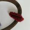 Pinza de Pelo de Felpa Color Caramelo Coreana para Bebé Pinza Lateral Femenina Pinza para Recoger la Mitad del Cabello en la Parte Posterior de la Cabeza