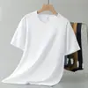 Camisetas de Verano Nuevas de Manga Corta Transfronterizas para Hombres y Mujeres, Disponibles en Múltiples Colores, Tops de Moda, Versátiles, Cómodos y Elásticos, un Superventas