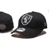 Gorra de béisbol de equipo de rugby transfronterizo de comercio exterior europeo y americano Gorra MLB nueva Gorra estándar de equipo de hockey sobre hielo de la NFL al por mayor