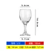 Copas de Vino Tinto Estilo Europeo, Copas de Vidrio Comerciales, Copas de Vino Creativas, Accesorios para Vino Tinto, Copas de Vino Tinto Pequeñas para Uso Doméstico