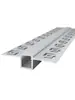 Luz Lineal Empotrada LED Canal para Luz Lineal Empotrada en Pladur Canal de Luz Lineal Sin Luz Principal Canal de Luz Empotrada Canal de Aluminio Luz