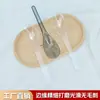 Cucharas de Plástico Transparente Desechables, Engrosadas y Endurecidas, Empacadas Individualmente, para Uso Comercial, Comidas Sencillas, Postres y Para Llevar