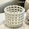 Cubo de Almacenamiento para Toallas Desechables, Cesta de Almacenamiento para Pasta de Dientes, Cepillos de Maquillaje y Artículos de Tocador de Baño, Estante de Almacenamiento para Baño
