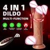 Modelos de Explosión Rusos de Pistola Dorada Simulada Rey Vibración Oscilación Calefacción Control Remoto Masturbador Pene Falso Vibrador Fábrica