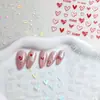 Nuevos Pegatinas para Uñas Serie San Valentín Labios Sexys Amor Rosa Calcomanías para Uñas en Inglés Decoración de Uñas Portátil
