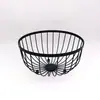 Cesta de Frutas de Hierro Estilo Escandinavo Creativa Plato de Frutas para el Hogar Cesta de Almacenamiento de Dulces y Snacks para Mesa de Café en Sala de Estar Lista para la Venta