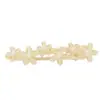 Pinza para el Cabello de Flor de Vidrio Exquisita de Gama Alta para Mujer, Pinza de Pato Estilo Nuevo, Pinza para Flecos Laterales, Pasador Elegante