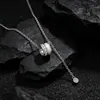 Collar Estilizador de Cintura Yinzheng para Mujer, Plata Pura S999, Estilo Exquisito de Lujo Ligero, Cadena Versátil de Moda Sencilla de Nicho con Borla para Clavícula