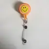 Venta al por mayor de fábrica LOGO cara sonriente hebilla de fácil extracción hebilla retráctil de fácil extracción juego de tarjetero hebilla para insignia hebilla para llave hebilla para tarjeta de trabajo