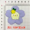 Lindo Dibujo Animado Flor de Cinco Pétalos Girasol Animal Pequeño DIY Funda para Teléfono Móvil Pasador Accesorios para el Cabello PVC Agujero Accesorios para Zapatos Pegatina