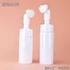 Botella de Cepillo de Espuma con Forma de Corazón Personalizada de 80-180ml Plástico PET para Mascotas Limpieza sin Lavado en Seco Botella Vacía de Mousse de Presión