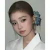 Explosiones Yu Meiren Pinza para el Cabello Doble Orquídea Estilo Vacaciones en la Costa Flequillo Pinza Lateral Cabello Suelto Adorno para la Cabeza Accesorios para el Cabello para Mujeres