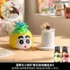 Piña Shin-chan Difusor de Aromaterapia sin Llama Piedra Aceite Esencial Dormitorio Hogar Decoración de Escritorio Creativo Nicho Sensación de Alta Gama