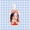 Jin Zhixiu Maleta Baúl Etiqueta de Equipaje Mochila Colgante Cadena Colgante Colgante Colgante Colgante Etiqueta Colgante Alrededor Tono de Sacudida Mismo Estilo