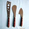 F-041 Mango de Caoba Mango de Madera Colorido Cuchillo para Queso Cuchillo para Mantequilla Cuchillo para Pizza Cuchillo para Mantequilla Cuchillo para Queso Cuchillo Forjado