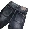 Otoño 2024 Marca de Moda Jeans Ajustados Moda Masculina Sencillos Versátiles Modernos Casual Pantalones Rectos para Hombre