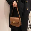 Bolsa Feminina Tendência Formato Tofu 2024 Nova Moda Bolsa para o Dia a Dia Design de Nicho Bolsa Transversal Pequena Quadrada